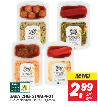 Dekamarkt Daily chef stamppot aanbieding
