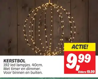 Dekamarkt Kerstbol aanbieding