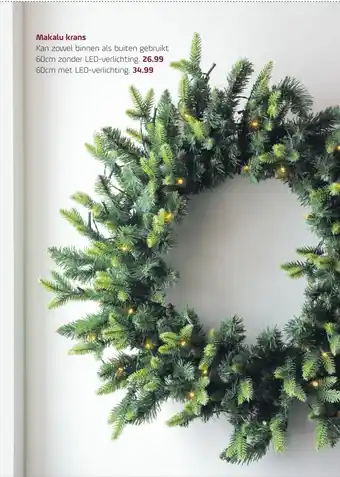 Coppelmans Makalu krans aanbieding