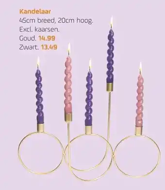Coppelmans Kandelaar aanbieding