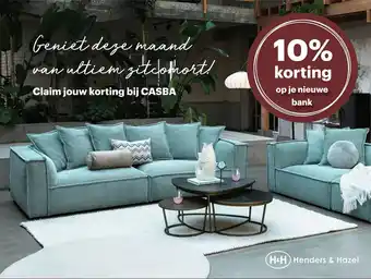 Casba Bank aanbieding