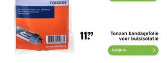 GAMMA Tonzon bandagefolie voor buisisolatie aanbieding