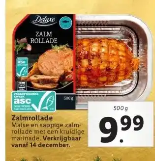 Lidl Zalmrollade aanbieding