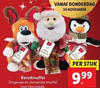 Lidl Kerstknuffel aanbieding