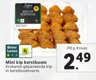 Lidl Mini kip kerstboom aanbieding