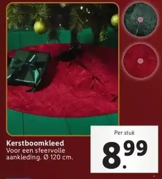 Lidl Kerstboomkleed aanbieding