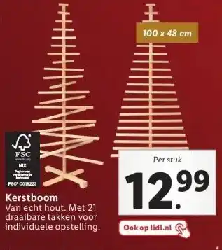 Lidl Kerstboom aanbieding