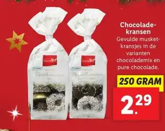 Lidl Chocoladekransen aanbieding