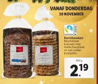 Lidl Kerstkoeken aanbieding