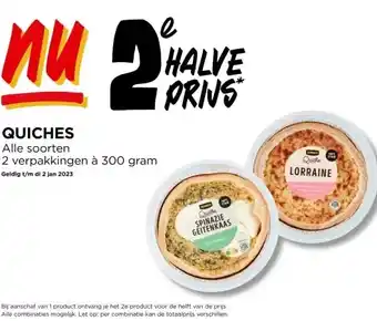 Jumbo QUICHES aanbieding