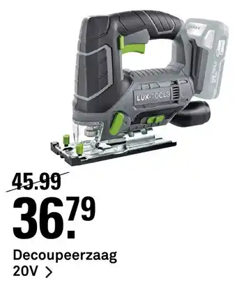 Karwei LUX 20V Decoupeerzaag aanbieding