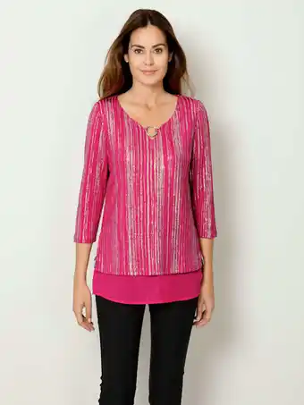 Klingel Shirt in laagjeslook paola pink aanbieding