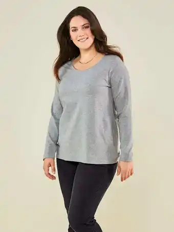 Klingel Basic shirt janet & joyce grijs aanbieding