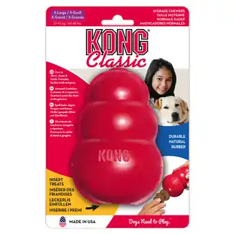 Zooplus Maat xl kong classic rood ca. 13cm hondenspeelgoed aanbieding