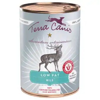 Zooplus 12x 400g terra canis alimentum veterinarium low fat wilde hondenvoer nat aanbieding