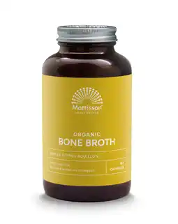 De Online Drogist Mattisson healthstyle biologische bone broth capsules 180cp aanbieding