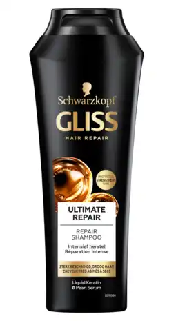 De Online Drogist Schwarzkopf gliss kur ultimate repair shampoo 250ml aanbieding