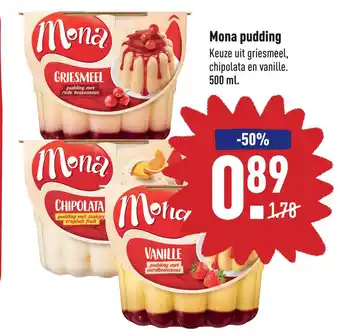 ALDI Mona pudding aanbieding