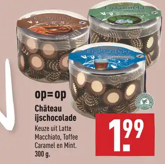 ALDI Château ijschocolade aanbieding