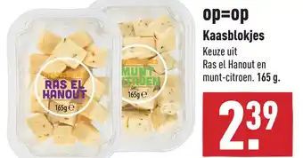 ALDI Kaasblokjes aanbieding