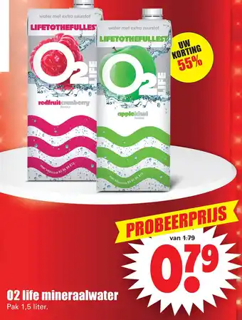 Dirk 02 life mineraalwater aanbieding