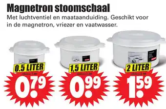 Dirk Magnetron stoomschaal aanbieding