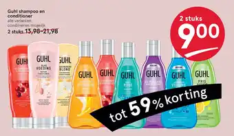 Etos Guhl shampoo en conditioner aanbieding