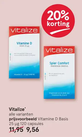 Etos Vitalize aanbieding