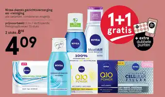 Etos Nivea dames gezichtsverzorging en -reiniging aanbieding