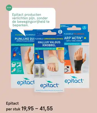 Etos Epitact aanbieding