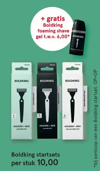 Etos Boldking startsets aanbieding