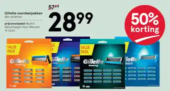 Etos Gillette voordeelpakken aanbieding