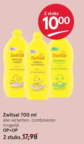 Etos Zwitsal 700 ml aanbieding