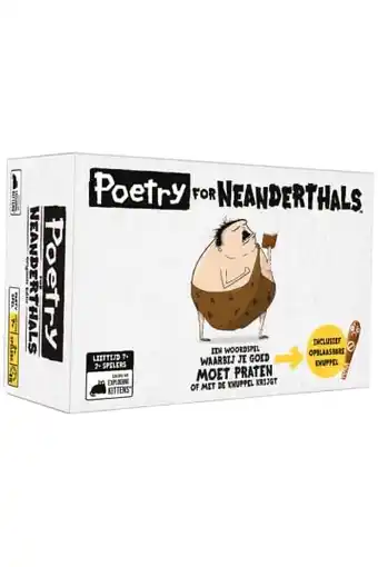 Amazon Poetry for neanderthals - kaartspel [nl] aanbieding