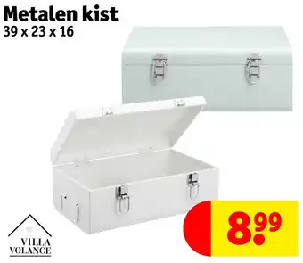 Kruidvat Metalen kist aanbieding