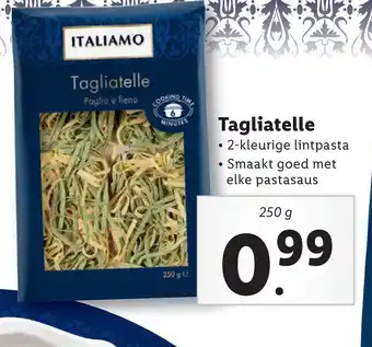 Lidl Tagliatelle aanbieding