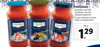 Lidl Pastasaus aanbieding