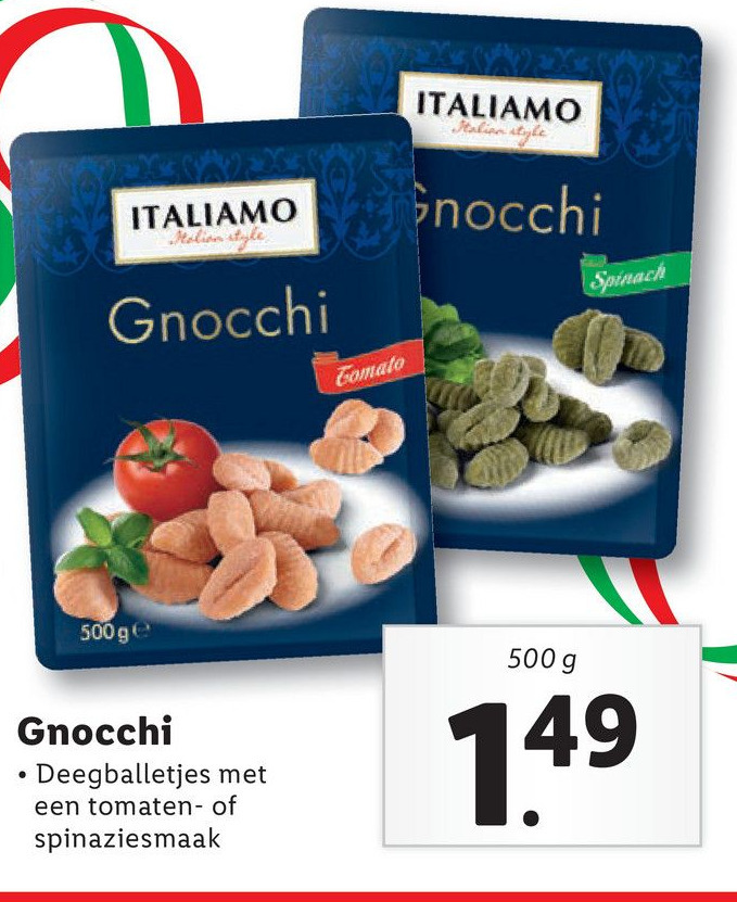 Gnocchi aanbieding bij Lidl