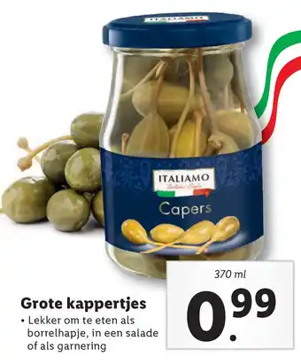 Lidl Grote kappertjes aanbieding