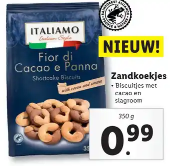 Lidl Zandkoekjes aanbieding