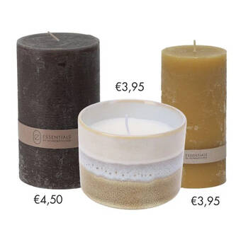 Bouwhof Gezellige kaarsen aanbieding
