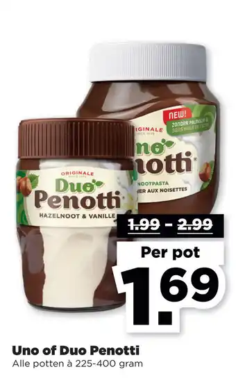 PLUS Uno of Duo Penotti aanbieding