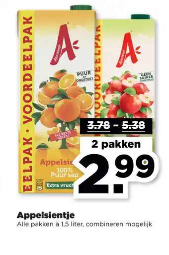 PLUS Appelsientje aanbieding