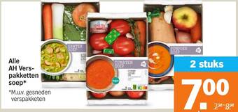 Albert Heijn Alle AH Verspakketten soep aanbieding