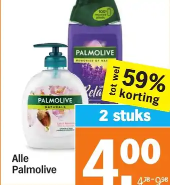 Albert Heijn Alle Palmolive aanbieding