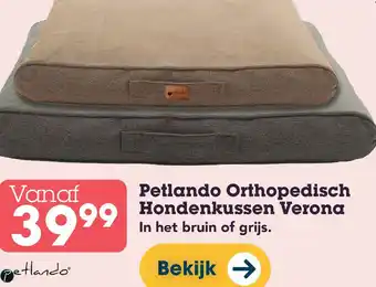 Discus Petlando Orthopedisch Hondenkussen Verona aanbieding