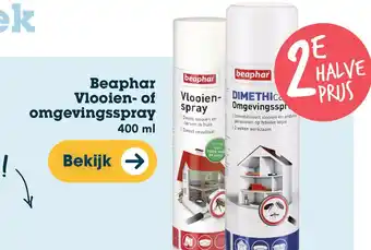 Discus Beaphar Vlooien- of omgevingsspray 400 ml aanbieding