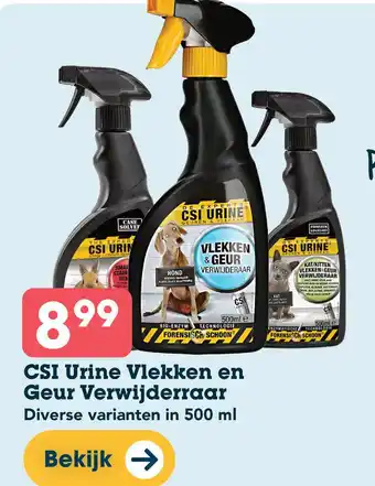 Discus CSI Urine Vlekken en Geur Verwijderraar aanbieding