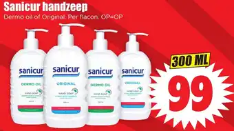 Dirk Sanicur handzeep 300ml aanbieding