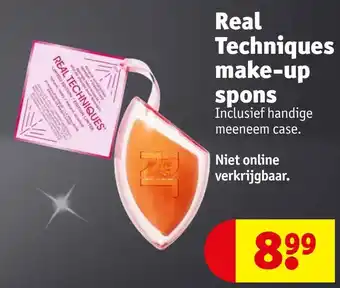 Kruidvat Real Techniques make-up spons aanbieding